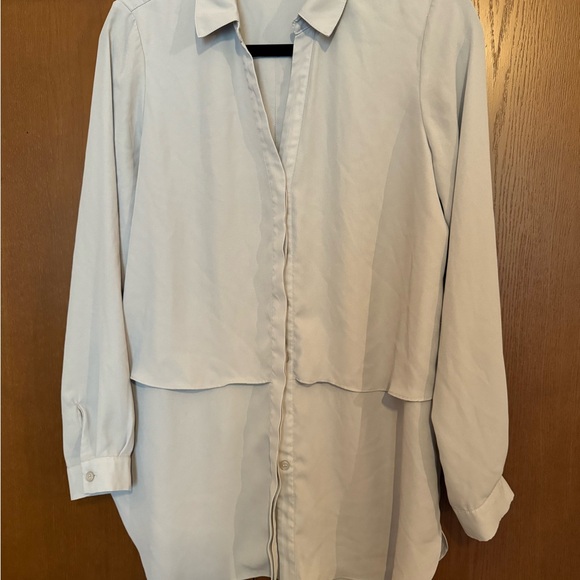 Blue gray blouse - Picture 4 of 4